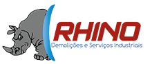 Logotipo Rhino | Demoli��es e Servi�os Industriais 